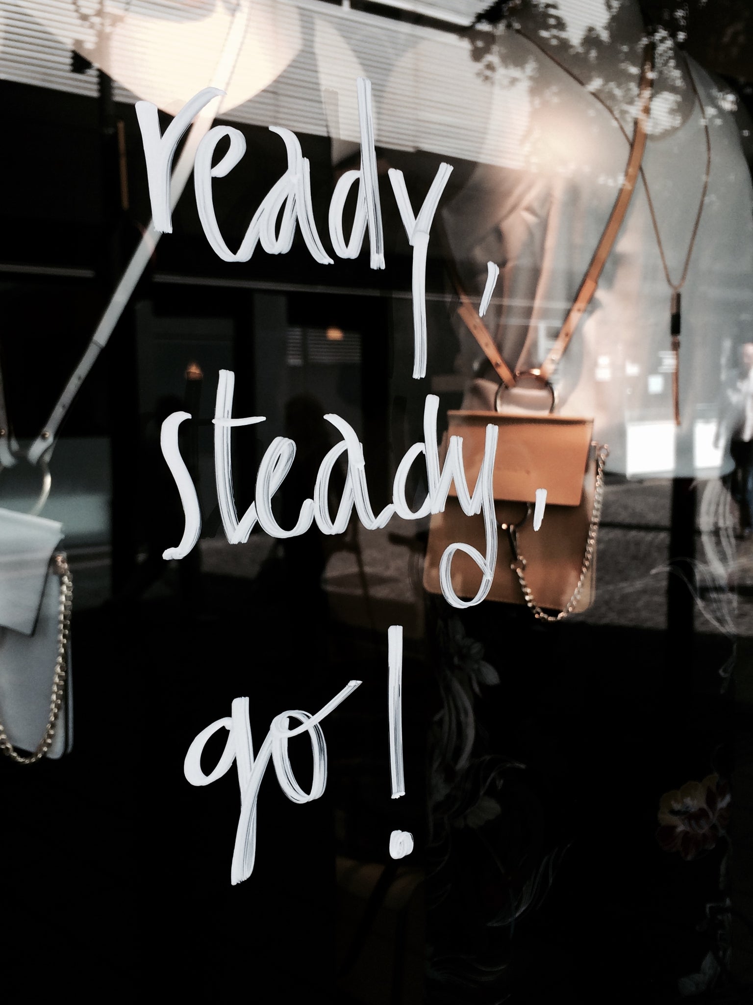 READY, STEADY, GO !!!!