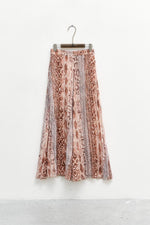 Load image into Gallery viewer, SORRENTO Terracota Snake Print Maxi Pants
