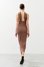 Load image into Gallery viewer, ARIA TAUPE Long Dress
