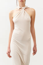 Load image into Gallery viewer, ARIA BEIGE Long Dress
