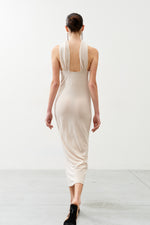 Load image into Gallery viewer, ARIA BEIGE Long Dress
