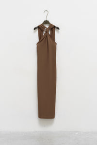 ARIA TAUPE Long Dress