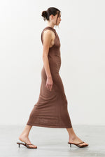 Load image into Gallery viewer, ARIA TAUPE Long Dress
