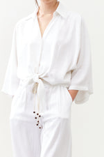 Load image into Gallery viewer, ALTAY WHITE Linen Shirt
