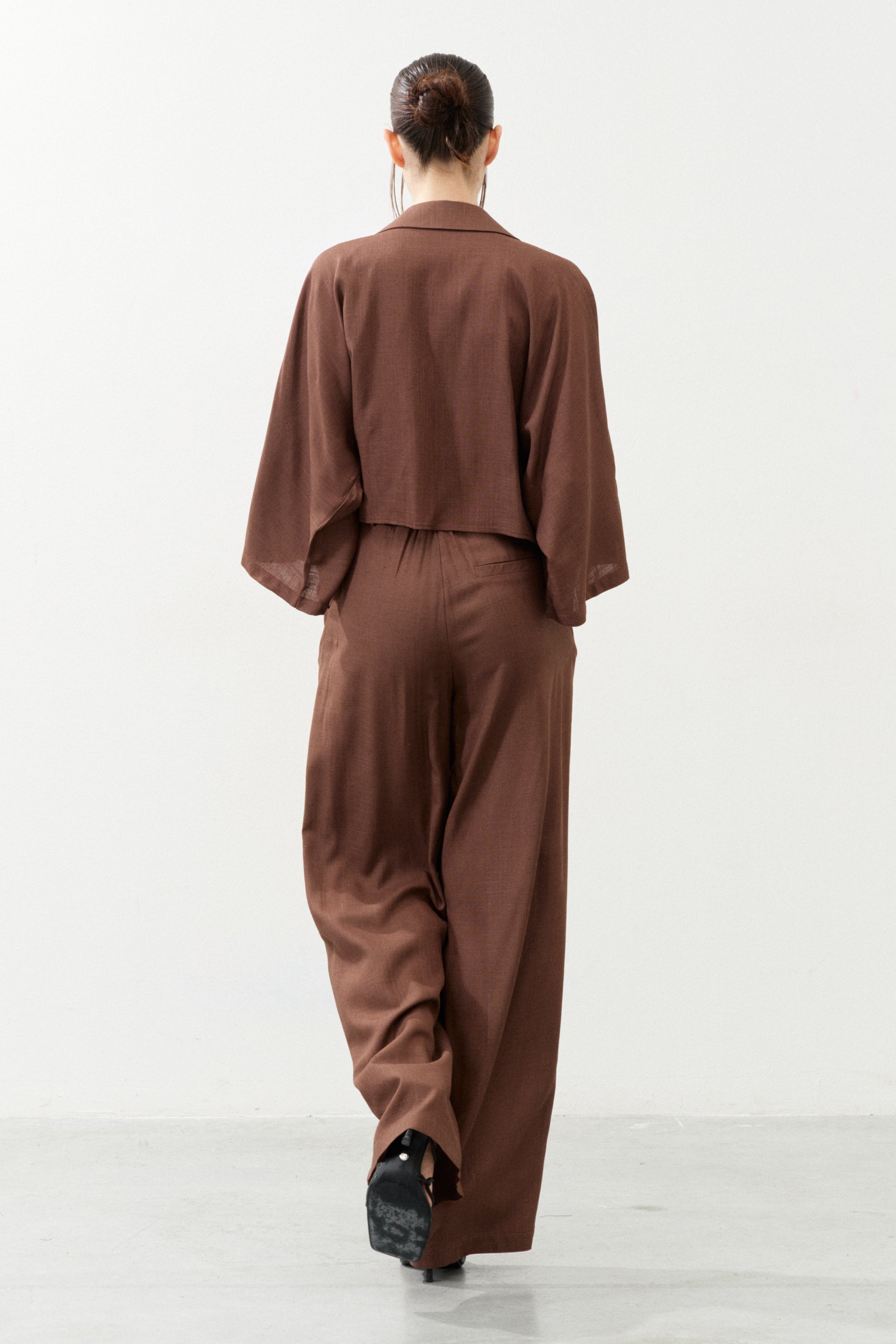 ALTAY BROWN Linen Shirt