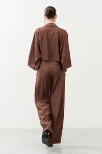 ALTAY BROWN Linen Shirt