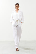 Load image into Gallery viewer, ALTAY WHITE Linen Shirt

