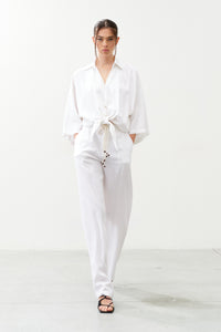 ALTAY WHITE Linen Shirt