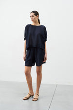 Load image into Gallery viewer, ANETTE NAVY Shirt

