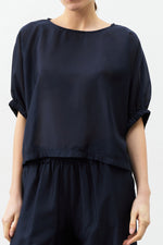Load image into Gallery viewer, ANETTE NAVY Shirt
