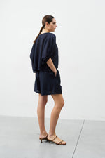 Load image into Gallery viewer, ANETTE NAVY Shirt
