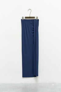 ROLANDE DENIM BLUE Long Skirt