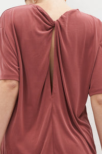 ASHTON  DUSTY PINK Tee