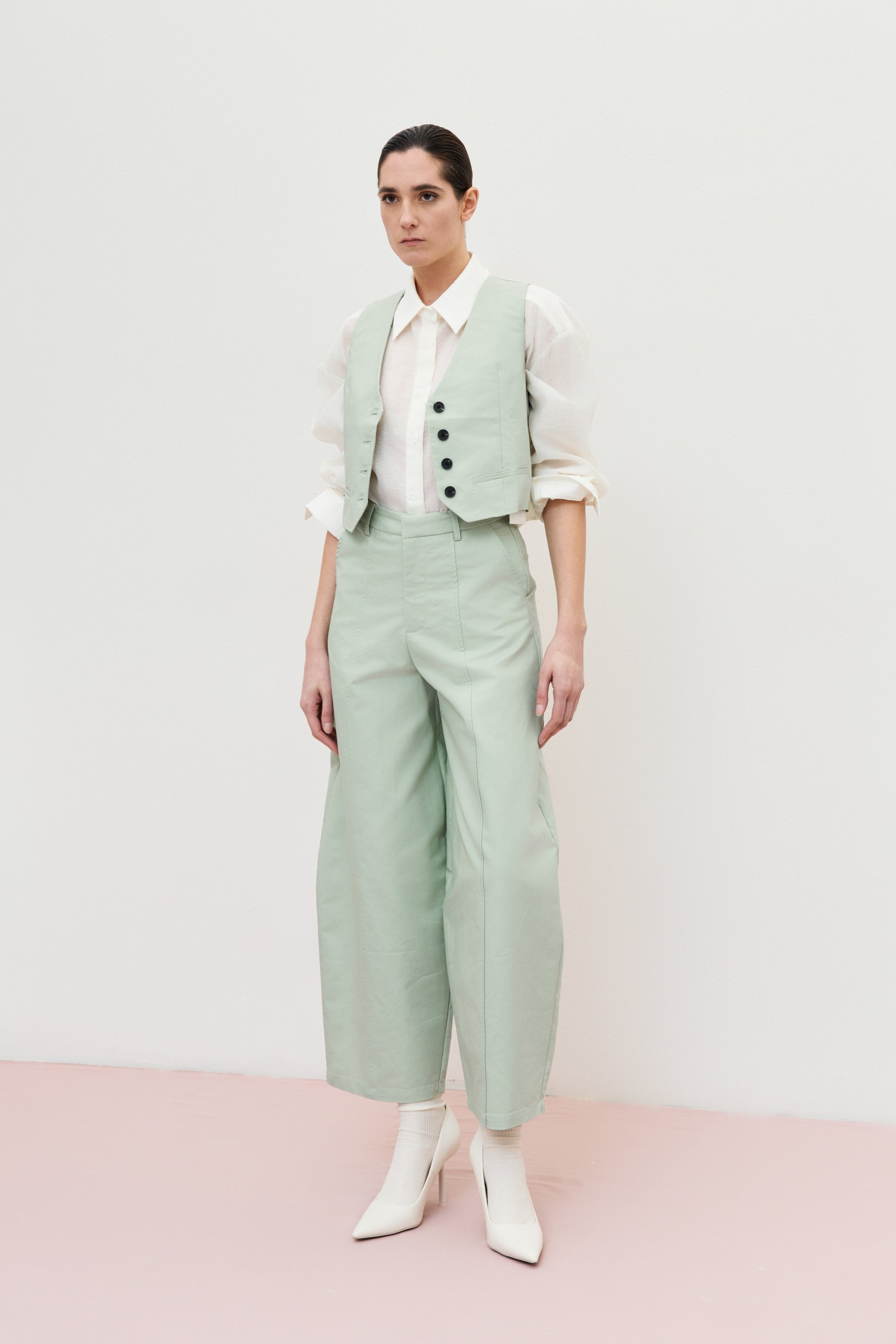 DALILA MINT Balloon Pants