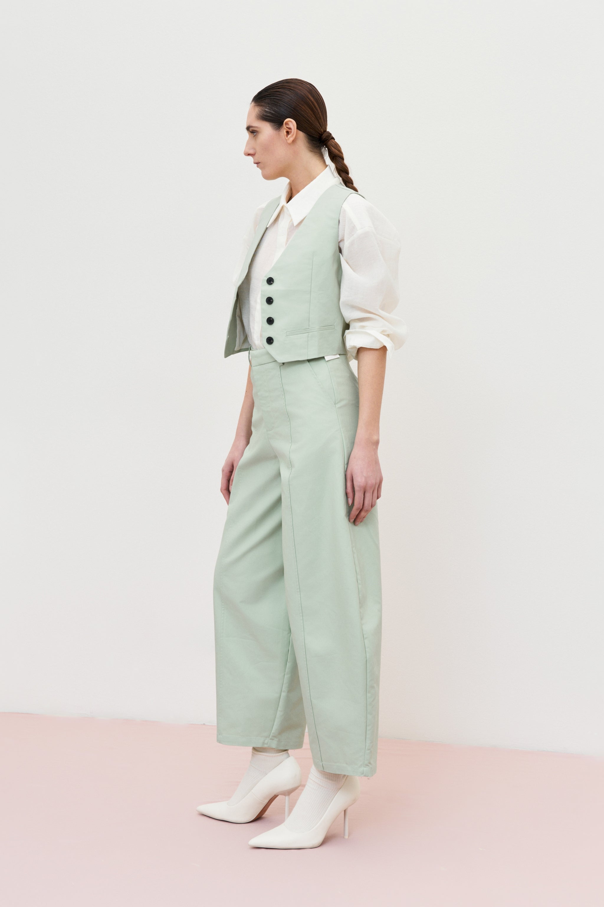 DALILA MINT Balloon Pants