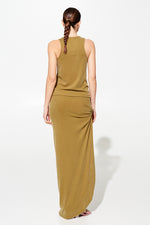 Load image into Gallery viewer, ODELIA CAMEL Long Skirt
