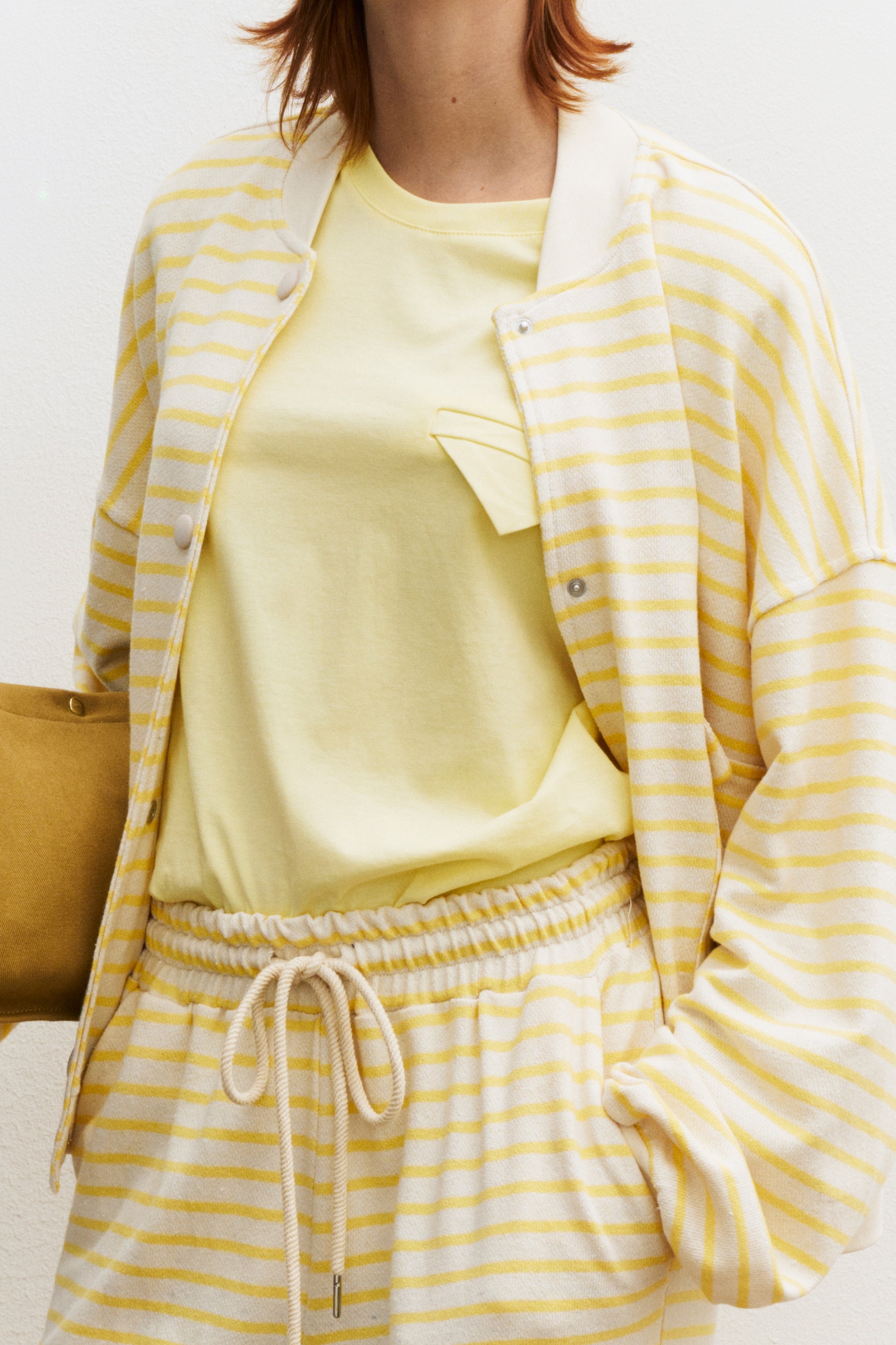 CASSIS Butter Yellow Oversized T-Shirt