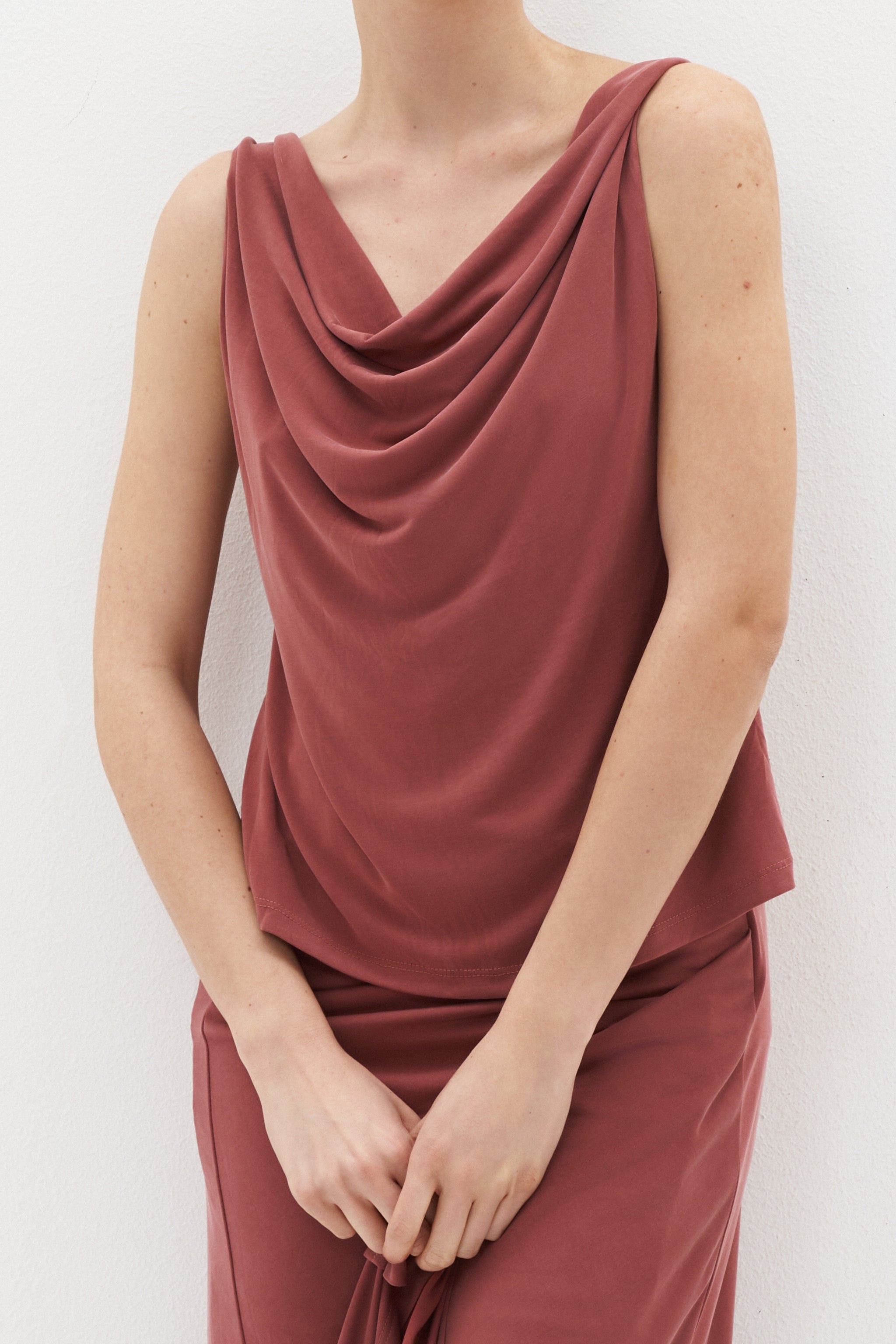 ASHTON DUSTY PINK Top